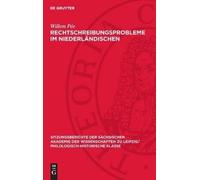 Willem Pée Rechtschreibungsprobleme Im Niederländischen (Copertina rigida)