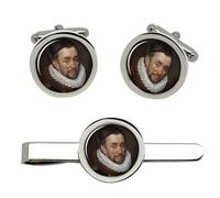 Willem Van Oranje Gemelli E Fermacravatta Set