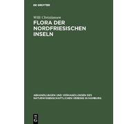 Willi Christiansen Flora der Nordfriesischen Inseln (Copertina rigida)