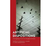 William A. Bauer Artificial Dispositions (Tascabile)