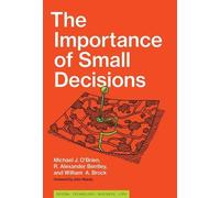 William A. Brock R. Alexander Bentley Mic The Importance of (Copertina rigida)