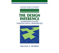 William A. Dembski The Design Inference (Copertina rigida)