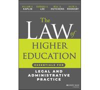 William A. Kaplin Barbara A. Lee Neal H. Hutchens Ja The Law of High (Tascabile)