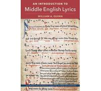 William A. Quinn An Introduction to Middle English Lyrics (Copertina rigida)