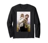 William-Adolphe Bouguereau The Elder Sister Maglia a Manica