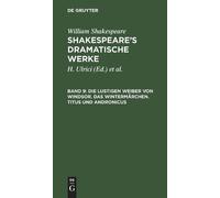 William August Wil Shak Die Lustigen Weiber Von Windsor. Das (Copertina rigida)