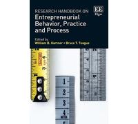 William B. Gart Research Handbook on Entrepreneurial Behavior (Copertina rigida)