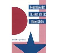 William B. Gudykunst Communication in Japan and the United States (Tascabile)