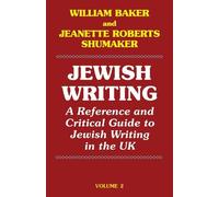 William Baker Jewish Writing (Copertina rigida)