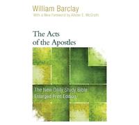 William Barclay The Acts of the Apostles (Enlarged Print) (Tascabile)