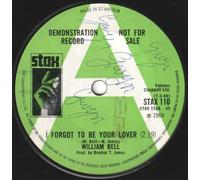 William Bell - i forgot to be your lover / bring the curtain down 45 rpm single