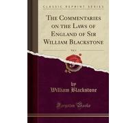 William Blackst The Commentaries on the Laws of England of Sir Willi (Tascabile)