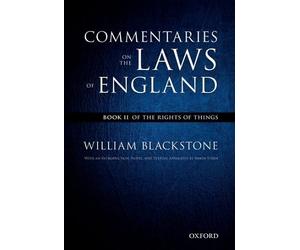 William Blackst The Oxford Edition of Blackstone's: Commentaries on (Tascabile)
