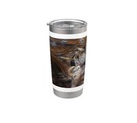 William Blake - Il drago e la bestia dal mare #2 Bicchiere termico in acciaio inox doppia parete