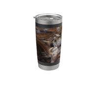 William Blake - Il drago e la bestia dal mare #2 Bicchiere termico in acciaio inox doppia parete