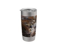 William Blake - Il drago e la bestia dal mare #2 Bicchiere termico in acciaio inox doppia parete