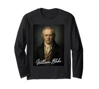 William Blake Ritratto Art Pittore Maglia a Manica