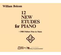 William Bolcom 12 New Etudes for Piano (Tascabile)