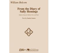 William Bolcom From the Diary of Sally Hemings (Tascabile)