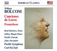 William Bolcom William Bolcom: Canciones De Lorca (CD) Album