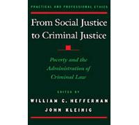 William C. Heffernan From Social Justice to Criminal Justice (Copertina rigida)