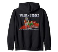 William Crooks Balloon Stack Locomotiva Americana del Treno Felpa con Cappuccio