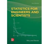 William Cyrus N Loose Leaf for Statistics for Engineers (Rilegatura flessibile)