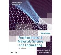 William D. Callister, Jr. David Fundamentals of Materials Science an (Tascabile)