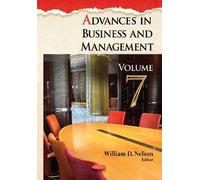 William D Nelson Advances in Business & Management (Copertina rigida)
