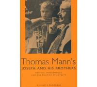 William E. McDonald Thomas Mann's Joseph and His Brothers (Copertina rigida)