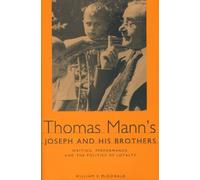 William E. McDonald Thomas Mann's Joseph and His Brothers (Copertina rigida)