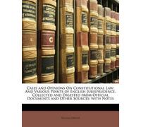 William Forsyth Cases and Opinions On Constitutional Law (Tascabile)