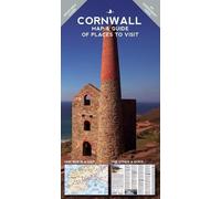 William Fricker Cornwall Map and Guide of Places to Visit (Tascabile)