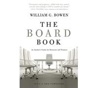 William G. Bowen The Board Book (Tascabile)