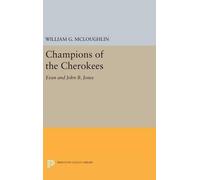 William G. McLoughlin Champions of the Cherokees (Copertina rigida)