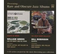 William Green & Bill Robinson - Rare and Obscure Jazz Albums - Shades of Green (William Green) & The Great Gerry Mulligan (Bill Robinson Quartet) - CD, Fresh Sound Records