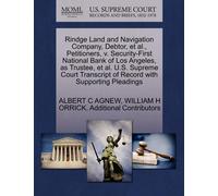 William H Orric Rindge Land and Navigation Company, Debtor, et al., (Tascabile)