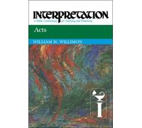 William H. Willimon Acts (Tascabile)