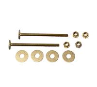 WILLIAM HARVEY 053140-N Harvey - Kit di bulloni per WC in ottone, 1/4" X 3 1/2"