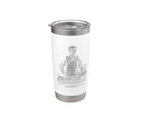 William Henry Harrison Grill BBQ Bicchiere termico in acciaio inox doppia parete