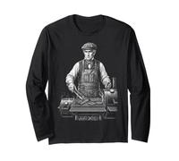 William Henry Harrison Grill BBQ Maglia a Manica