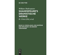 William Hermann Shakespeare Coriolanus. Die Komödie Der Irru (Copertina rigida)