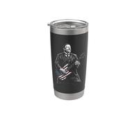 William Howard Taft Chitarra Bicchiere termico in acciaio inox doppia parete