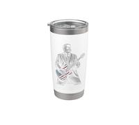 William Howard Taft Chitarra Bicchiere termico in acciaio inox doppia parete