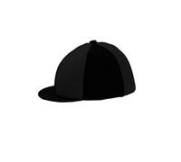 William Hunter Equestrian - Berretto da equitazione, con rivestimento in seta, colore: Nero