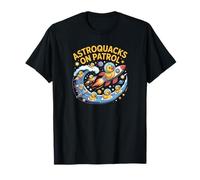 William Hunter Equestrian - Waddle Astronauta Divertente con paperelle in Gomma Maglietta