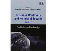 William I. Hancoc Business Continuity and Homeland Security, Volume (Tascabile)