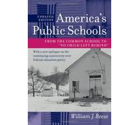 William J. Reese America's Public Schools (Copertina rigida) American Moment