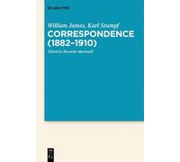 William James Carl Stumpf Correspondence (1882-1910) (Copertina rigida)