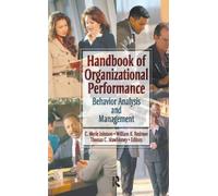 William K Redmon Thomas C Mawhinney Ca Handbook of Organizati (Copertina rigida)